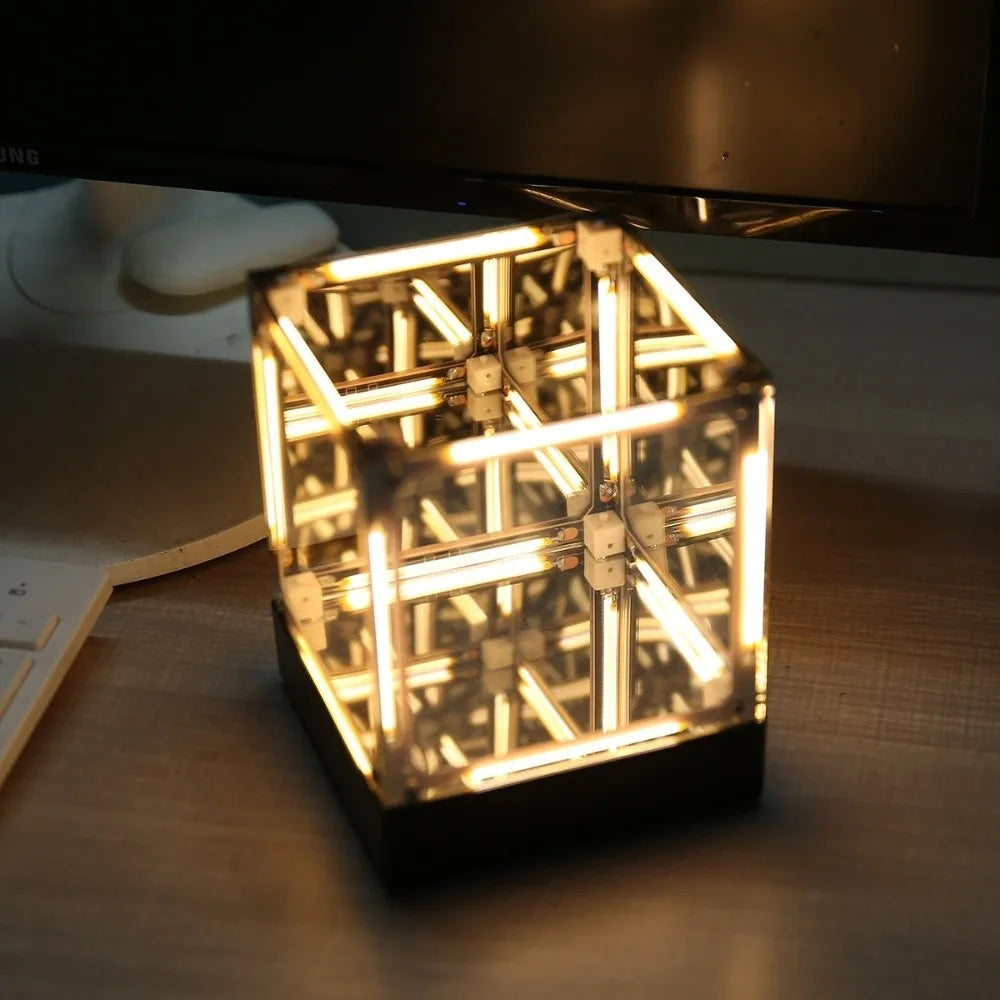Hypercube 4D LED Night Light