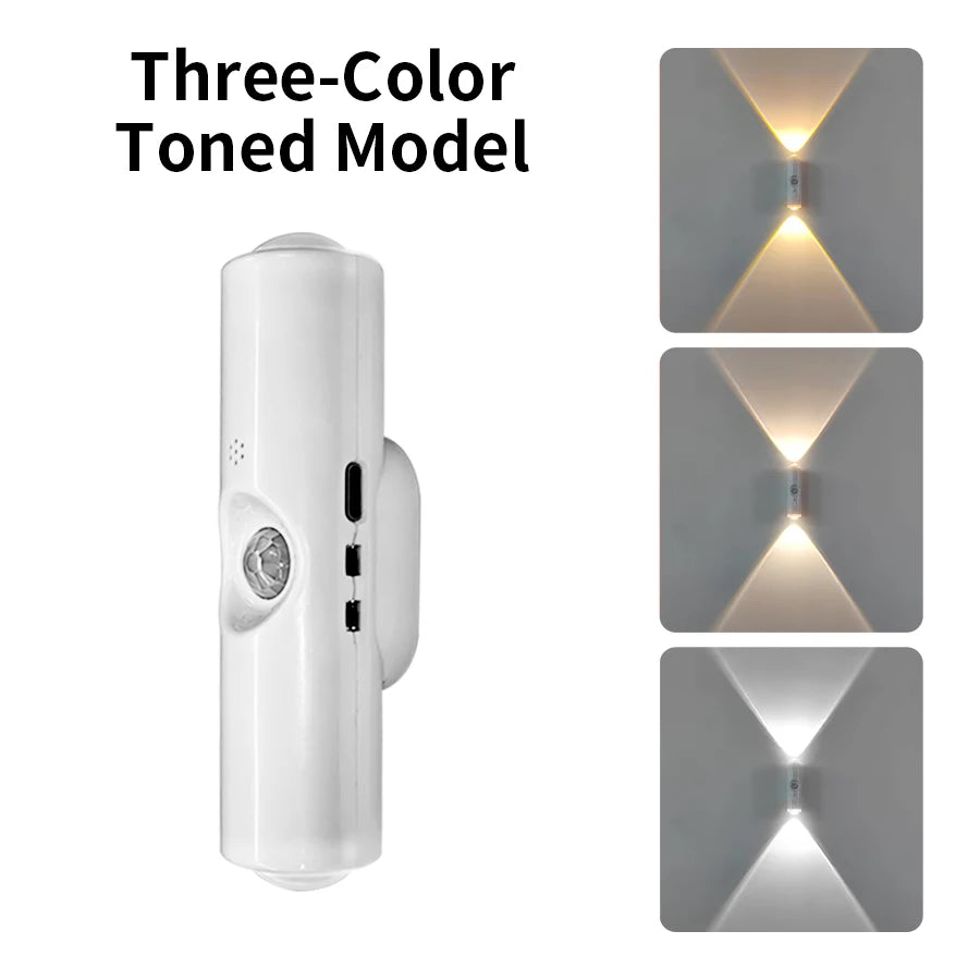 RGB Gradient Motion Sensor Wall Light