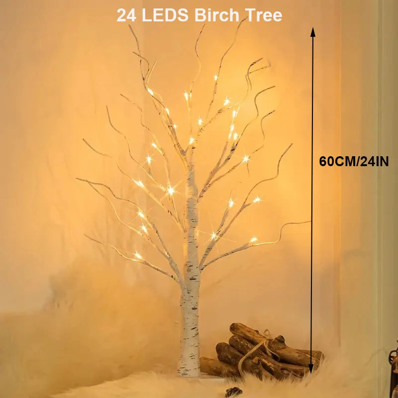 144 LED Birch Tree Light — Warm White