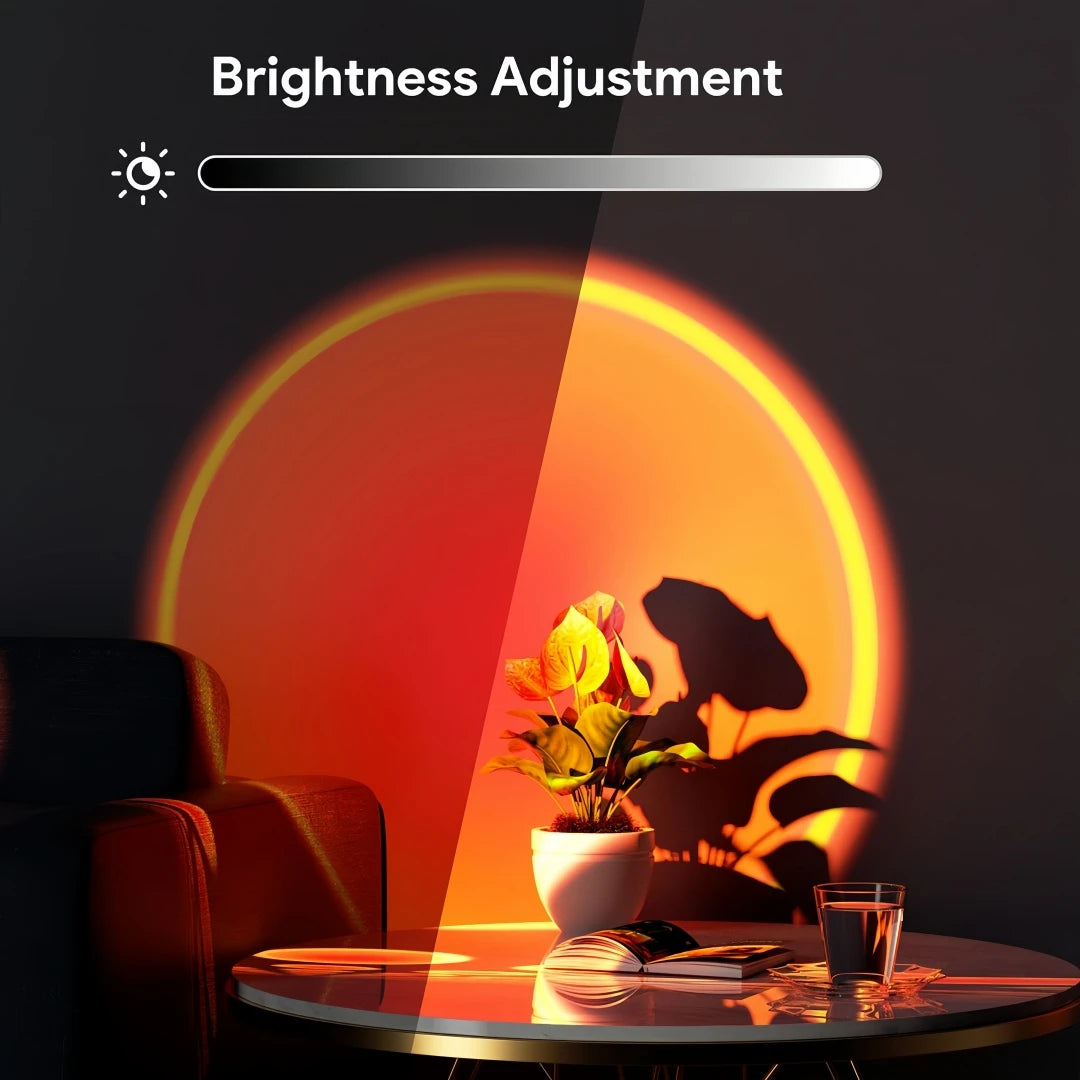 16-Color Sunset Lamp with Remote