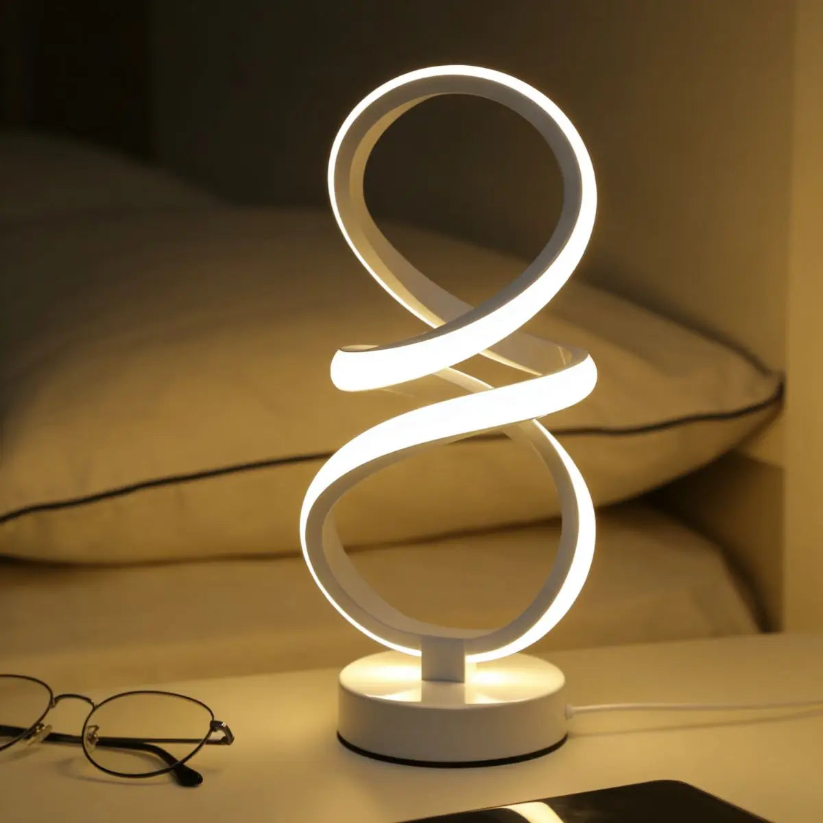 Retro Spiral Dimmable Desk Lamp
