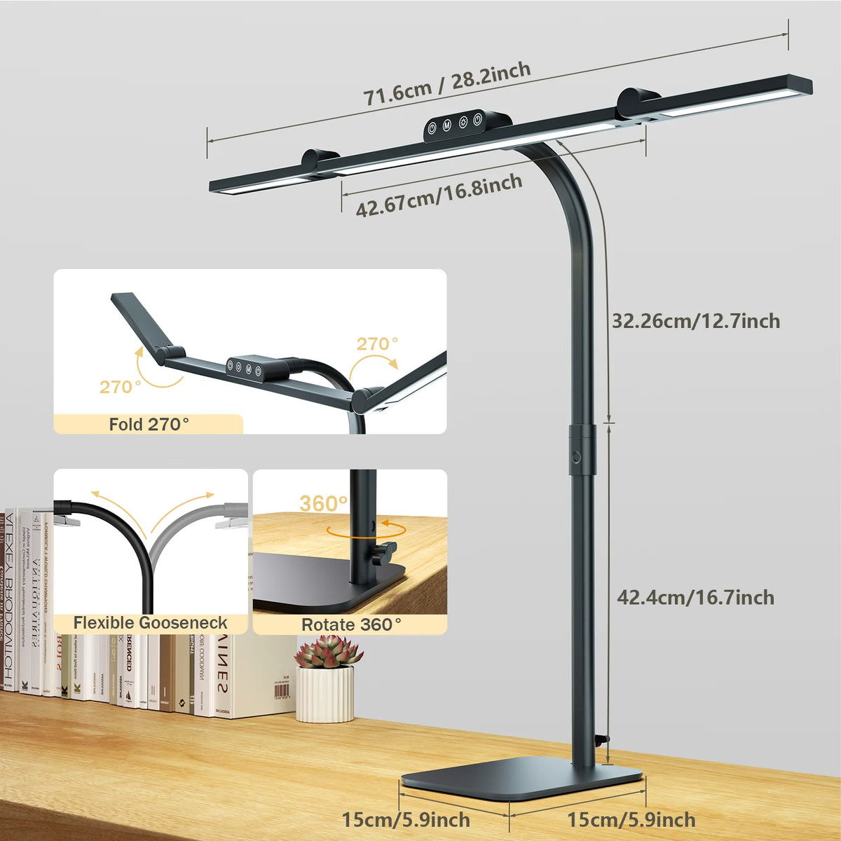 Architect Gooseneck Desk Lamp