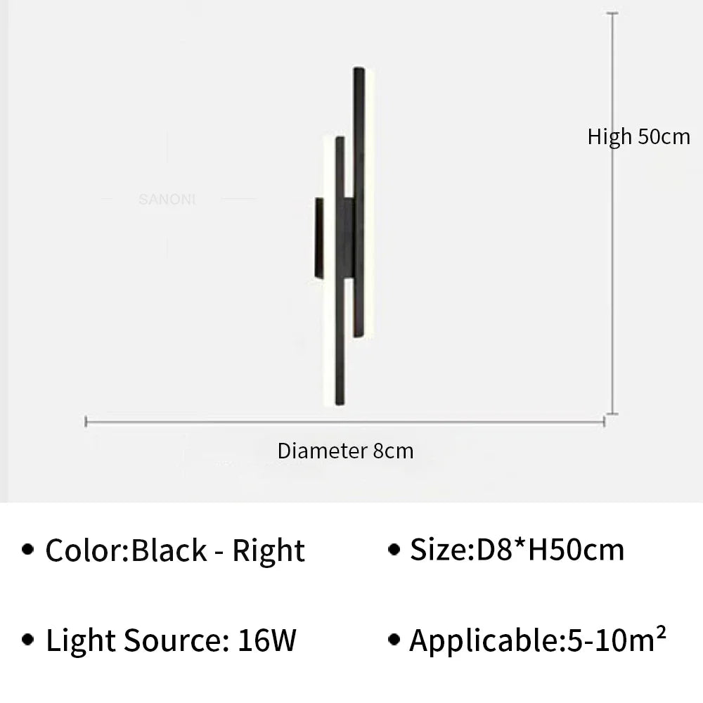 Rotatable LED Wall Sconce