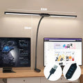 Dual-Head Clamp Monitor Desk Lamp