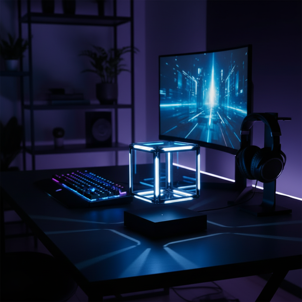 Hypercube Night Light