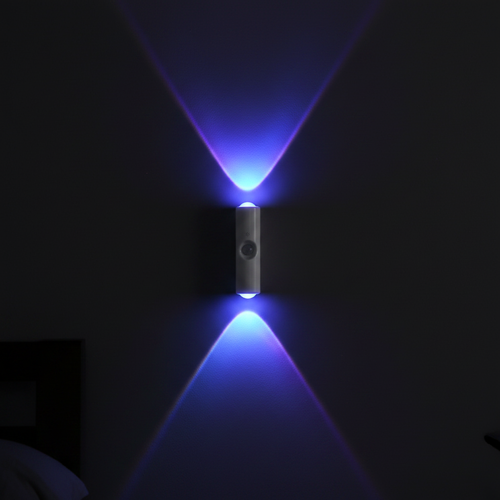 RGB Gradient Motion Sensor Wall Light